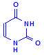 Uracil chemical structure
