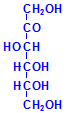 Fructose chemical structure