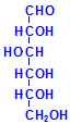 Glucose chemical structure
