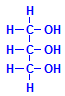 Glycerol chemical structure