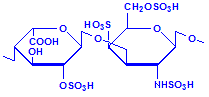 Heparin chemical structure