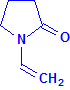 N-vinylpyrrolidone chemical structure