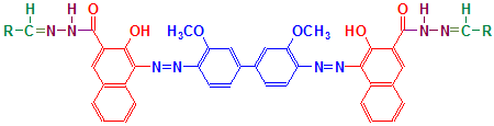 NAH aldehyde azocoupling 2 chemical structure