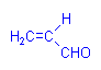 Acrolein chemical structure