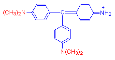 Methyl violet chemical structure