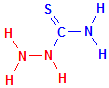 Thiosemicarbazide explicit chemical structure